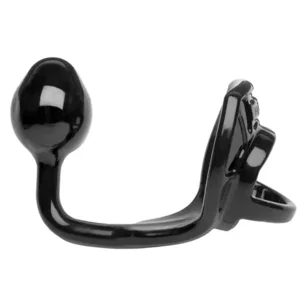Perfect Fit Armour Cockring Met Buttplug