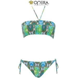 Opera ( Sunflair )Bikini: strapless - heupslip met koordjes ( sunf.185 )