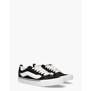 Vans Knu Skool Zwart/Wit Herensneakers