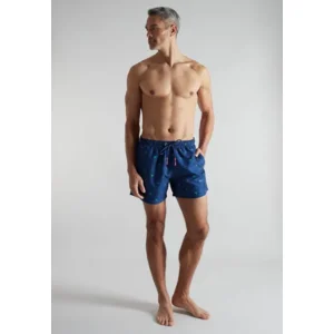 Ceceba Zwemshort Heren: Toekan motief, los model, ingewerkte slip ( CEC.63 )