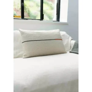 kussen Mille et Claire Naga offwhite 40 x 80cm inclusief vulling
