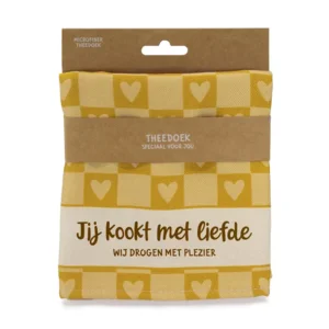 Theedoek - Speciaal voor jou - Koken met liefde