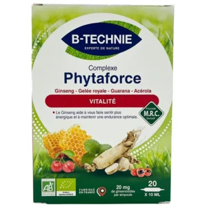 Phytaforce - 20 amp  Koninginnebrij - ginsing - guarana - acerola