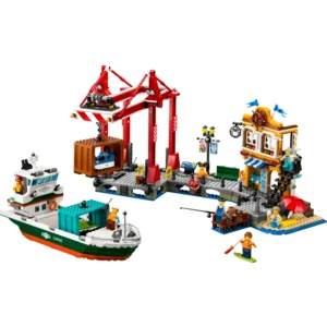 LEGO® 60422 City Haven met vrachtschip