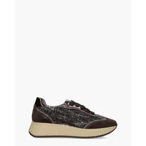 Softwaves Alice Bruin/Blauwe Damessneakers