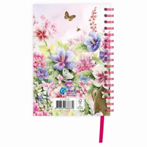 Agenda - Hibiscus - Janneke Brinkman - Spiraal, luxe - 2027 - 11x15,5cm