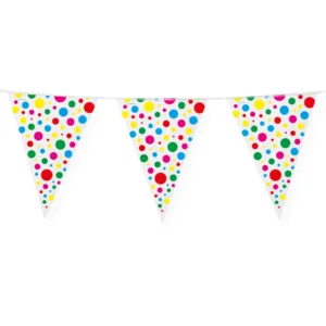 Vlaggenlijn - Confetti - 10m