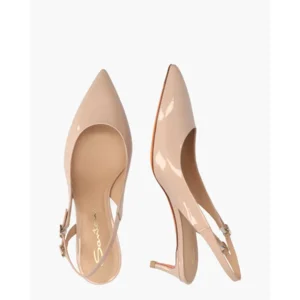 Santoni 71407 Lichtroze Dames Slingbackpumps