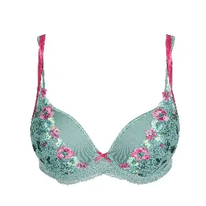 Marie jo Voorgevormde BH: Lizelot, Bali Green, Euorpese Maten, Hartvorm ( MJO.288 )