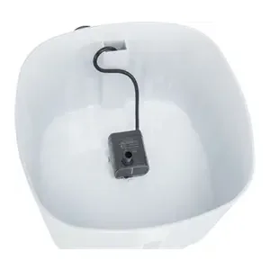 Trixie Drinkfontein Flower Kunststof Wit/Grijs 2 ltr