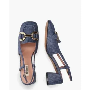 Bibi Lou Renee Blauw Damesloafers