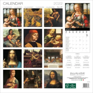 Kalender - 2022 - Leonardo - 30x30cm