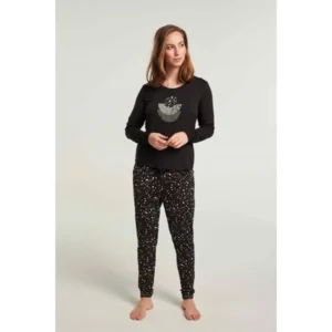 Femilet - Pyjama - 1811499 - Black + Print