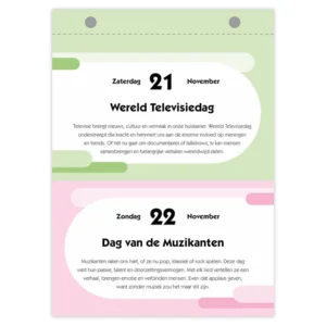 Scheurkalender - 2026 - Elke dag wat - 13x18cm