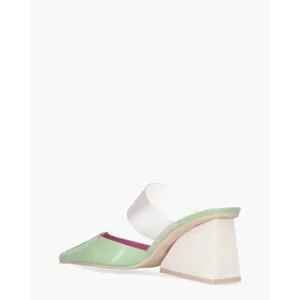 Ras 8030 Groen/Wit Damespumps
