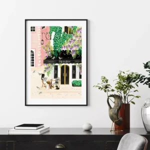 Poster Parijs 50 x 70 cm All The Ways to Say ATWS