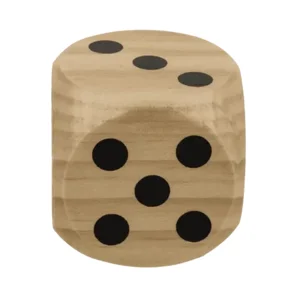 Dobbelsteen - Hout - 5,8cm