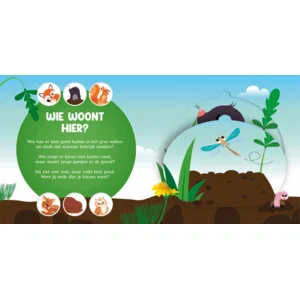 Boek - Wie woont hier? - In het bos