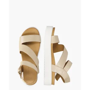 Cypres Thera Beige/Goud Damessandalen