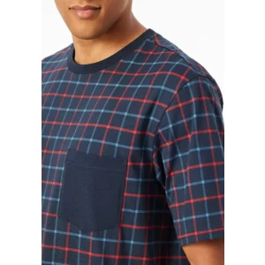 Schiesser - Comfort Essentials – Pyjama – 181155 – Navy