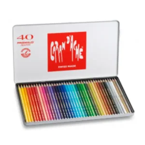 Caran d’Ache Kleurpotloden Prismalo Aquarelle Doos Van 30 + 4 Pastelkleuren Gratis