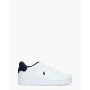 Polo Ralph Lauren Masters Court Wit/Donkerblauwe Herensneakers