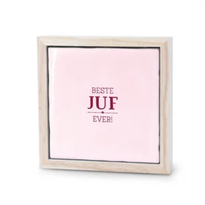 Liefs in een lijstje - Beste juf ever!