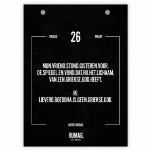 Scheurkalender - RUMAG. - 2027 - 13x18cm