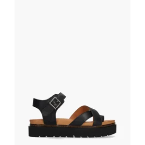 Cypres Zoella Zwart Damessandalen