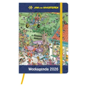 Week agenda - 2026 - Jan van Haasteren - 12,7x17,8cm