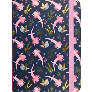 Notitieboek - Mid size journal - Axolotls - 16x21cm