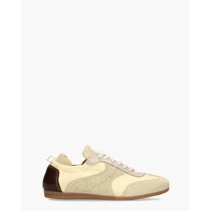 Via Vai June Haylee Lichtgeel/Beige Damessneakers