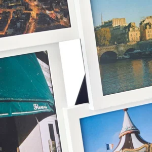 Balvi Fotolijst Fotokader Multi x4 Wit Isernia