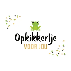 Kaart - Daisy - Opkikkertje voor jou - DSY015