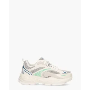 Nubikk Comet Runner Wit/Multi Damessneakers