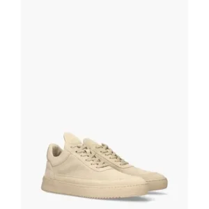 Filling Pieces Low Top Suede Beige Herensneakers