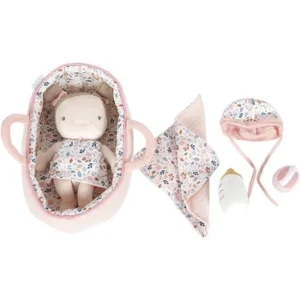 Pop - Babypop - Rosa - Complete set - Met draagwiegje - Little Dutch