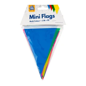 Vlaggenlijn - Multicolor - Klein - 3m