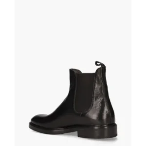 Sassetti 3004 Zwart Heren Chelseaboots