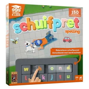 Leerspel - Schuifpret Spelling - 6 tot 9 jaar