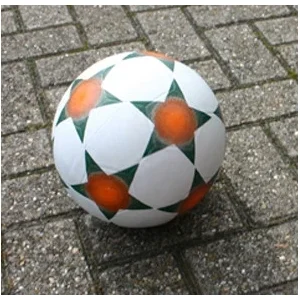 Bal - Straatvoetbal - rubber - Maat 5, 420 gram