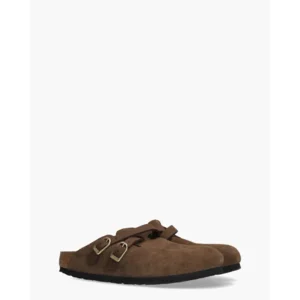 Birkenstock Blair Donkerbruin Damesslippers