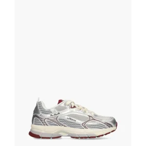Mercer The Re-Run Zilver/Bordeaux Damessneakers