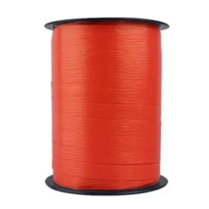 Cadeaulint - Rood / oranje - Papier- 250m x 10mm