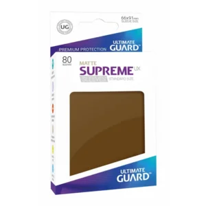 Supreme UX Sleeves Standard Size Matte Brown (80)