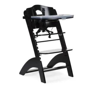Childhome Meegroeistoel Lambda 2 Chair met eetblad Zwart