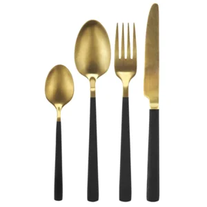 Bestek - Set Gold & Black