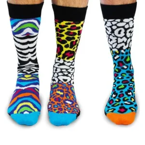 Oddsocks - You Animal - Heren Sokken - 6 Verschillende in een doos - Maat 39-46