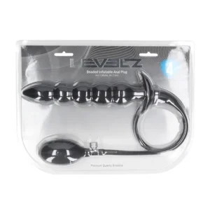 Levelz Beaded Opblaasbare Buttplug 21 cm