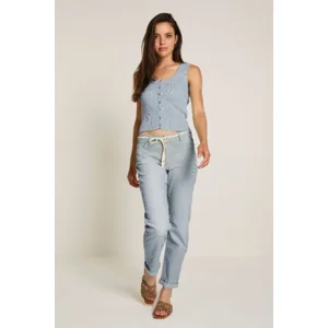 Para Mi Broek Bobby: Spring Stripes, Light Blue, L30 ( PARA.393 )
